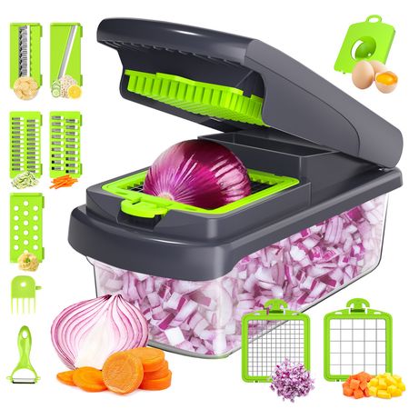 Multifunctional vegetable cutter that does not hurt your hands
